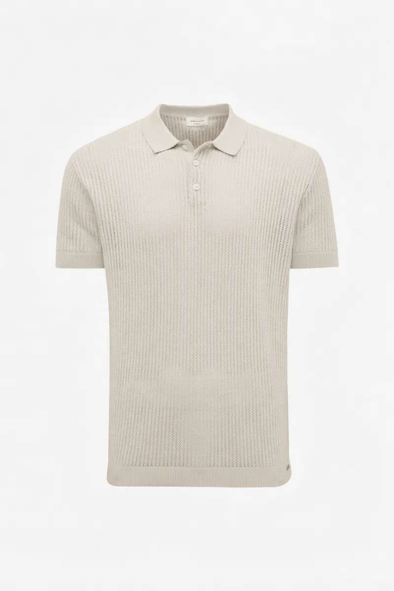 Structuur Polo | Beige